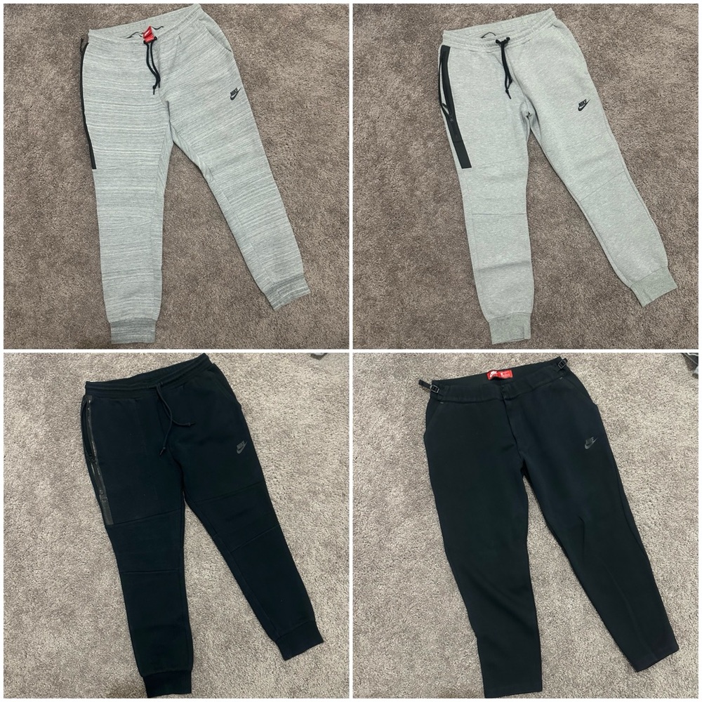Nike Tech Fleece Pants bundle size Large